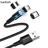 Magnetic Cable Micro USB For Samsung Android Fast Charging Magnet Charger For iPhone USB Type C Cable Mobile Phone Cord