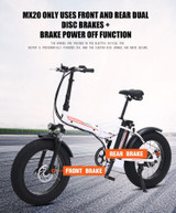 500w Electric bike 20 inch Motorcycle 48v electric Folding Bicycle bike Mountain e bike Cycling electric Snow Bike fat tire