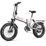 Ebike Electric bike 500W electric fat bike beach bike cruiser electric bicycle 48v12.8ah lithium battery electric mountain bike