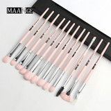 MAANGE Pro Makeup Brushes Set 3/12/14 pcs/lot Eye Shadow Blending Eyebrow Eyelash Eyeliner Brushes pincel Maquiagem For Makeup