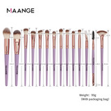 MAANGE Pro Makeup Brushes Set 3/12/14 pcs/lot Eye Shadow Blending Eyebrow Eyelash Eyeliner Brushes pincel Maquiagem For Makeup