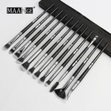 MAANGE Pro Makeup Brushes Set 3/12/14 pcs/lot Eye Shadow Blending Eyebrow Eyelash Eyeliner Brushes pincel Maquiagem For Makeup