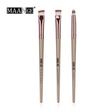 MAANGE Pro Makeup Brushes Set 3/12/14 pcs/lot Eye Shadow Blending Eyebrow Eyelash Eyeliner Brushes pincel Maquiagem For Makeup