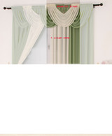 luxury living room curtains panel curtains for living room  tulle brand  sheer window valance curtains 100 colors available