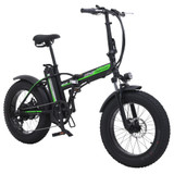 500w Electric bike 20 inch Motorcycle 48v electric Folding Bicycle bike  Mountain e bike Cycling electric Snow Bike fat tire