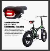 500w Electric bike 20 inch Motorcycle 48v electric Folding Bicycle bike  Mountain e bike Cycling electric Snow Bike fat tire