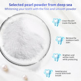BREYLEE Teeth Whitening Powder Toothpaste Dental Teeth Cleaning Oral Hygiene Remove Plaque Tooth Whiten Brighten Powder TSLM1 (01)