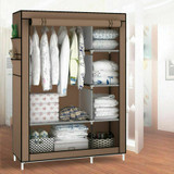 Heavy Duty Portable Closet Storage Organizer Clothes Shelf Wardrobe Rack Shelves