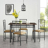 Mainstays 5-Piece Dining Set, Multiple Colors
