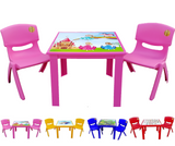 Table and Chairs set for Children Kids boys and Girls Study Table Activity set