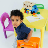 Kids Table and Chairs Play Set Toddler Child Toy Activity Furniture In-Outdoor