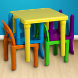 Kids Table and Chairs Play Set Toddler Child Toy Activity Furniture In-Outdoor