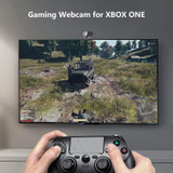Webcam with Microphone HD 1080P Streaming Webcam for PC,MAC, Laptop,Plug and Play USB Camera for Youtube,Skype Video Call (Black)