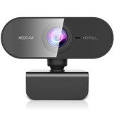 Webcam with Microphone HD 1080P Streaming Webcam for PC,MAC, Laptop,Plug and Play USB Camera for Youtube,Skype Video Call (Black)