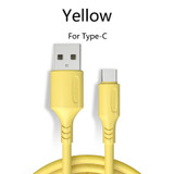 HICUTE Liquid charge Cable For Samsung Android Fast Charging Magnet Charger Micro USB Type C Cable Mobile Phone Cord Wire