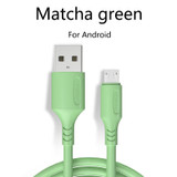 HICUTE Liquid charge Cable For Samsung Android Fast Charging Magnet Charger Micro USB Type C Cable Mobile Phone Cord Wire