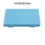 Mask storage box mask packaging box moisture-proof and dustproof portable plastic rectangular storage box disposable mask box
