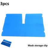 Mask storage box mask packaging box moisture-proof and dustproof portable plastic rectangular storage box disposable mask box