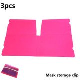 Mask storage box mask packaging box moisture-proof and dustproof portable plastic rectangular storage box disposable mask box