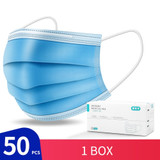 Disposable Mask Face Mask Protective Satety Mask Anti-Pollution Respirator Mouth Masks PM2.5 3 Layer Elastic Earloop Mask (50 pcs) Disposable Mask Face Mask Protective Satety Mask Anti-Pollution Respirator Mouth Masks PM2.5 3 Layer Elastic Earloop Mask (50 pcs)