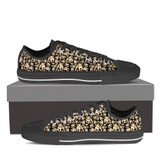 Cute Pitbull Women's Low Top Shoes