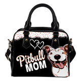 Pitbull Face Shoulder Bag for Women