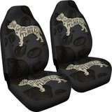 Life Is Better With A Pit Bull Car Seat Covers (set of 2)