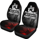 Plumber Positions Car Seat Covers (set of 2)