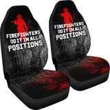 Firefighter Positions Car Seat Covers (set of 2)