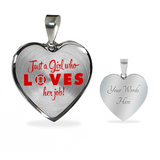 Just A Girl Who Loves Her Job Necklace