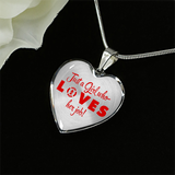 Just A Girl Who Loves Her Job Necklace