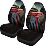 Sleep With A Firefighter Car Seat Covers (set of 2)