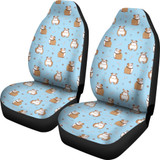Bulldogs Car Seat Covers (set of 2) - bulldog bestseller