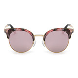 Women's Half Frame Round Cat Eye Polarized Sunglasses, 6 color choices
