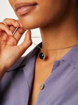 Double Sided Sun Necklace 18K Gold Plated