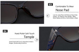 Cat Eye Sunglasses with Gradient Lens