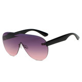 Women's Oversized Aviator 100% UV Sunglasses 4 color choices