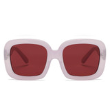 Women's Retro 100% UV Vintage Bold Square Oversize Sunglasses 3 colors