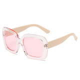 Women's Retro 100% UV Vintage Bold Square Oversize Sunglasses 3 colors