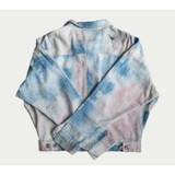 Club Giv "Cotton Candy" Tie Dye Denim Jacket