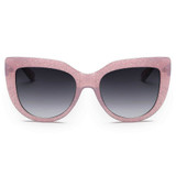 Women's Round Cat Eye Oversized 100% UV Sunglasses 3 colors