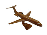 DC9 Mahogany Mahogany Wood Desktop Airplane Model