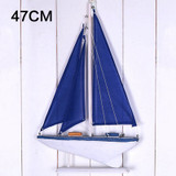 Blue Sailing Ship