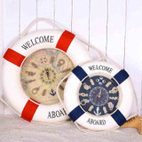 Lifebuoy Wall Clock