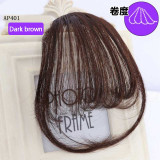 6 inch HOUYAN HAIR Clip In Hair Bangs Hairpiece
