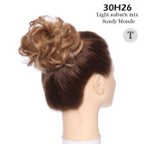 Snoilite elastic band chignon hair extension