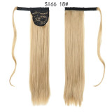 22inch MERISIHAIR Long Straight Wrap Around Clip In Ponytail Hair Extension
