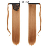 22inch MERISIHAIR Long Straight Wrap Around Clip In Ponytail Hair Extension