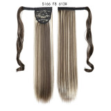 22inch MERISIHAIR Long Straight Wrap Around Clip In Ponytail Hair Extension