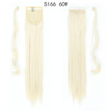 22inch MERISIHAIR Long Straight Wrap Around Clip In Ponytail Hair Extension